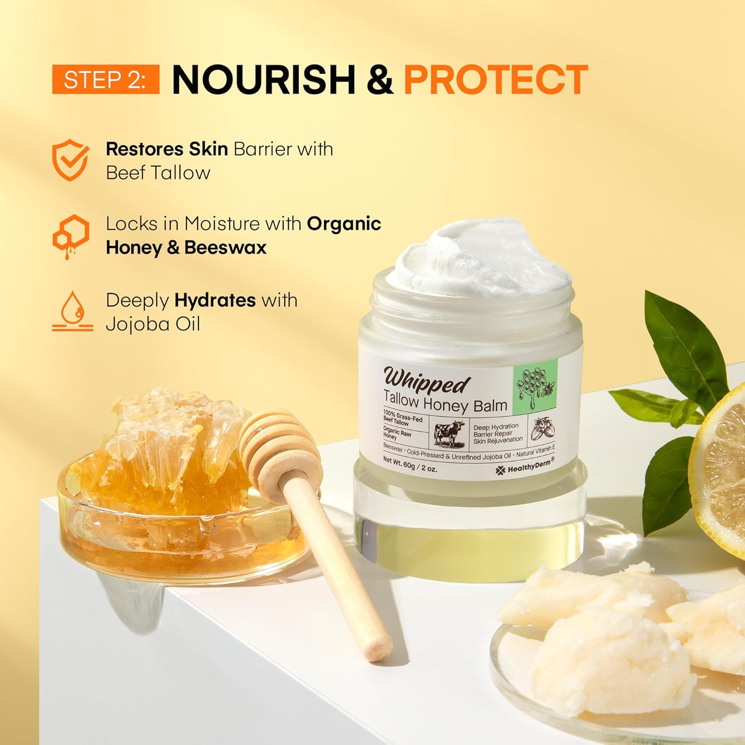 Vitamin C Serum and Tallow Balm Set